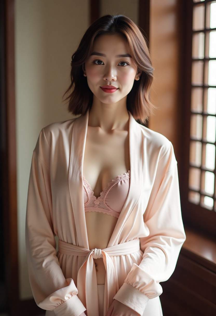教程拍摄现场的自然光与化妆台
